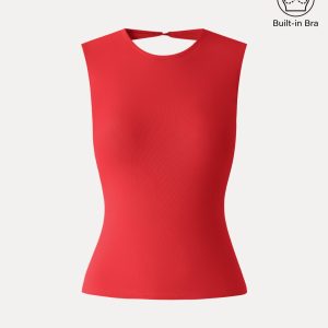Back Smoothing Cooling Open-Back Bra Tank - Image 16
