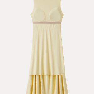 SkinKiss Cooling Boatneck Ruched Midi Bra Dress - Image 8
