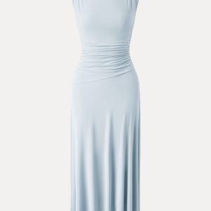 Breezy Cooling Side Ruched Maxi Dress - Image 21