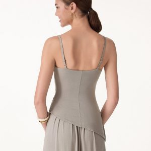 Spaghetti Bra Top with Side Slit - Image 9