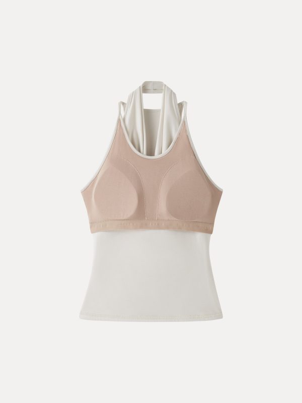 Matte Multi-Wear Cowl Neck Bra Top