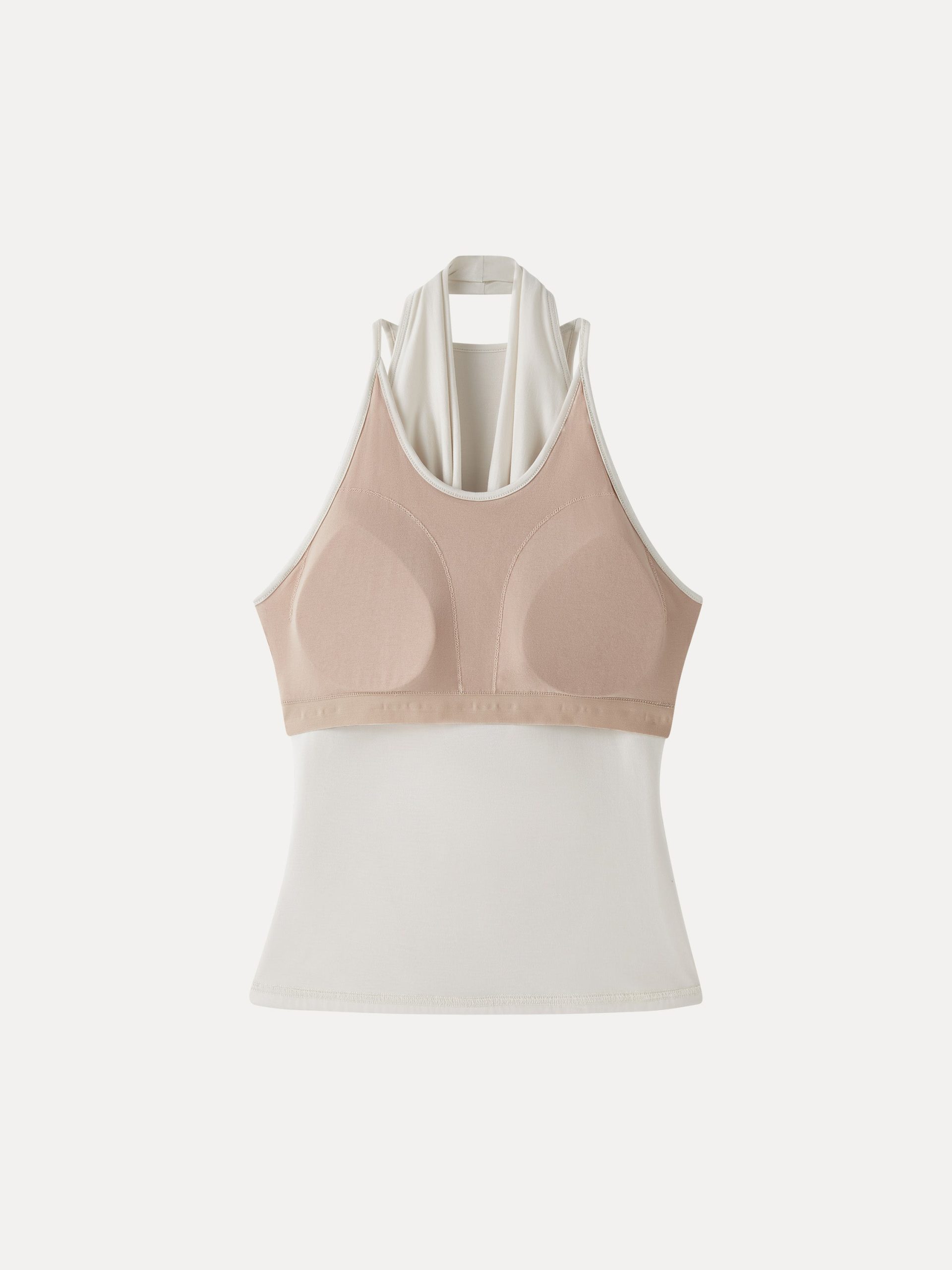 Matte Multi-Wear Cowl Neck Bra Top - Image 10