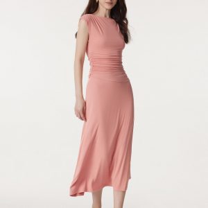 Breezy Cooling Side Ruched Maxi Dress - Image 3