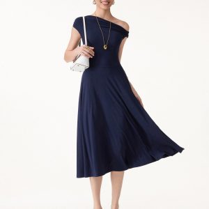 SkinKiss Multi-Wear Midi Bra Dress with Pockets - Image 1