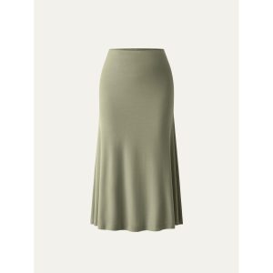 Breezy Pull-on Mermaid Midi Skirt - Image 18