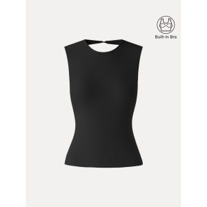 Back Smoothing Cooling Open-Back Bra Tank - Image 17