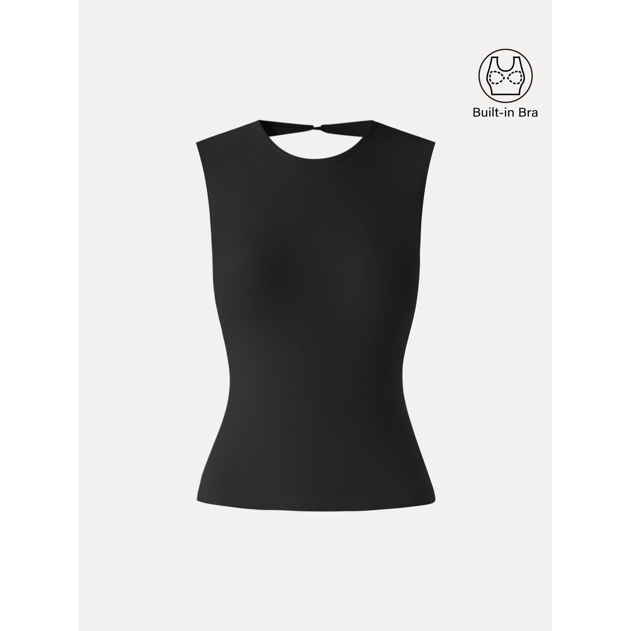 Back Smoothing Cooling Open-Back Bra Tank - Image 17
